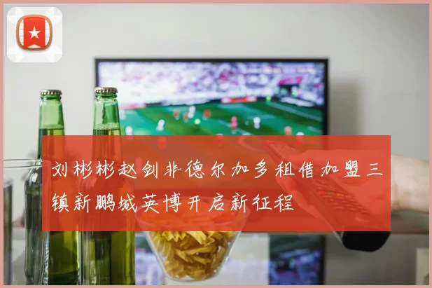 刘彬彬赵剑非德尔加多租借加盟三镇新鹏城英博开启新征程